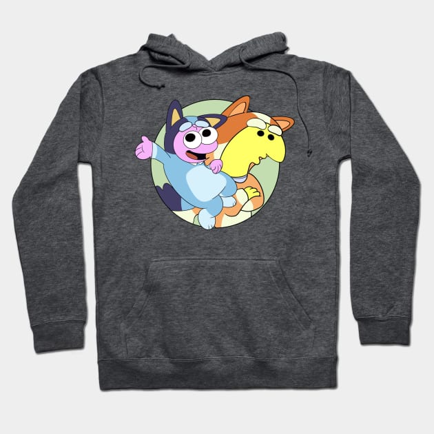 Wholesome smiling puppy show! Hoodie by AmyNewBlue